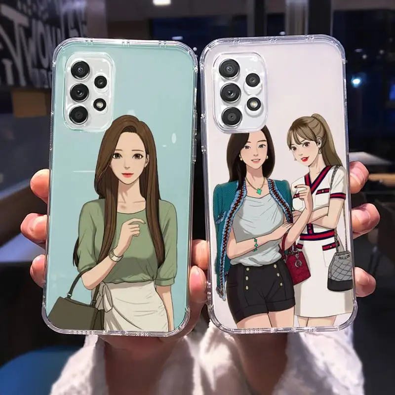 

Version of Korean Drama Phone Case For Samsung A 51 50 52 12 21s 31 40 70 71 note S 20 10 21 ultra plus fe clear coque shell