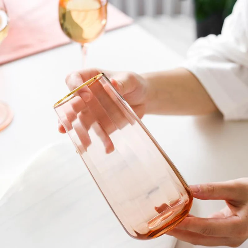 Креативный бокал для шампанского в скандинавском стиле вина чая отеля tazza vetro 230 460