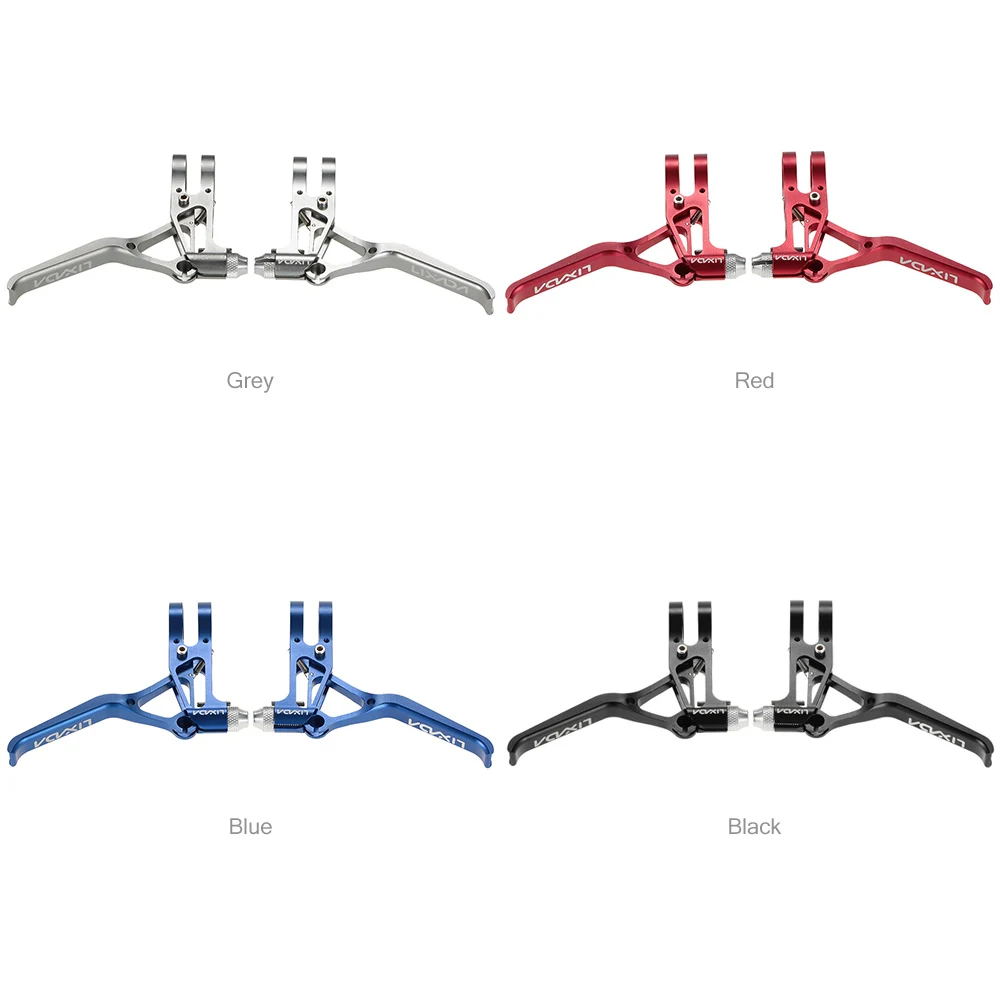 Новейший 1 пара MTB горный велосипед велосипедный тормоз рычаги CNC 3 пальца