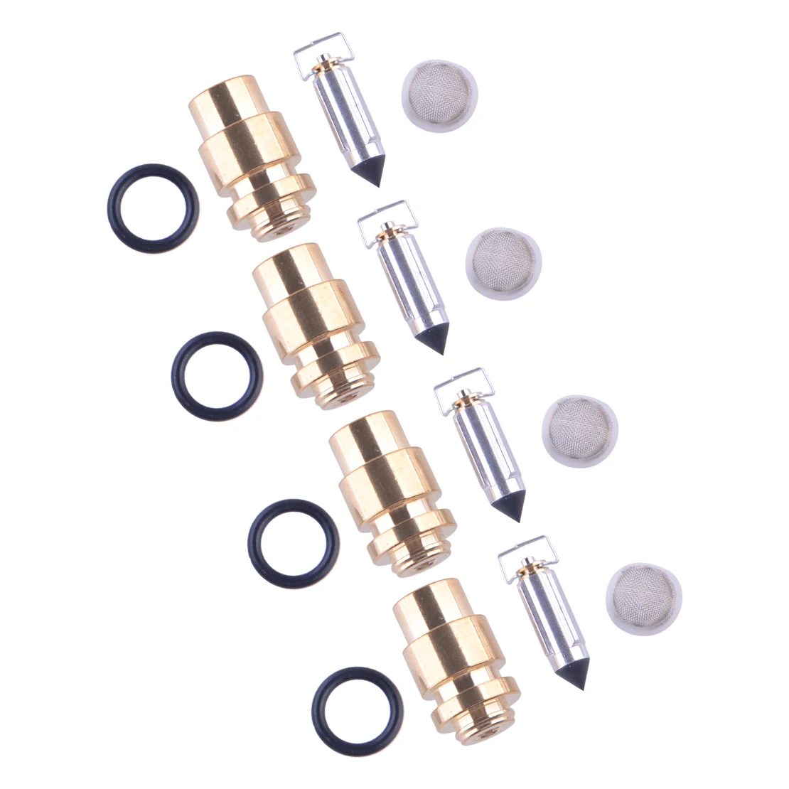 

4 Sets Motorcycle Carburetor Carb Repair Rebuid Kits Accessories Fit For Yamaha FZ700 FZX700 FZ750