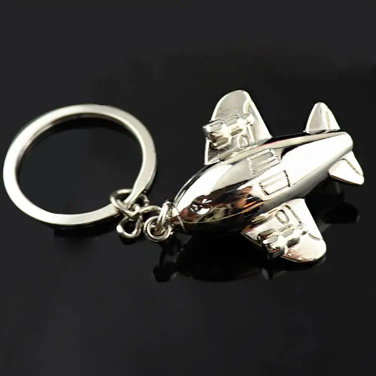 

For BMW E46 E90 Toyota Rav4 Suzuki Sx4 Kia Optima K5 Creative 3D Airplane Keychain Car Pendant Auto Styling Metal Key Ring