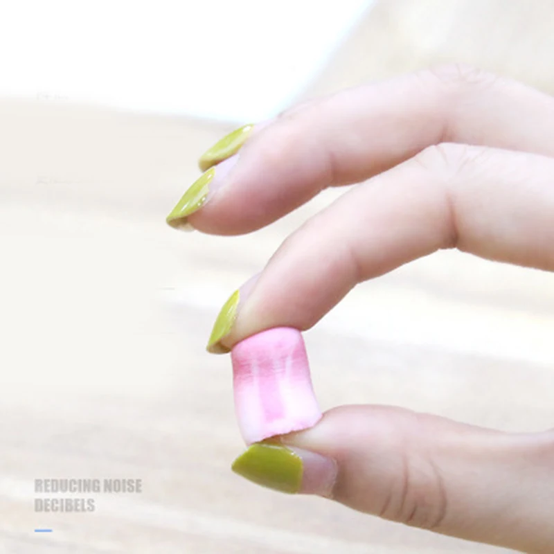 Пенопластовые противошумовые затычки для ушей звукоизоляционные спальные