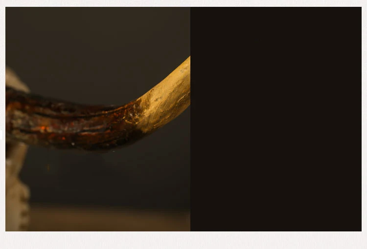 Рожки и украшения из костей в стиле ретро для дома гостиной офиса американские