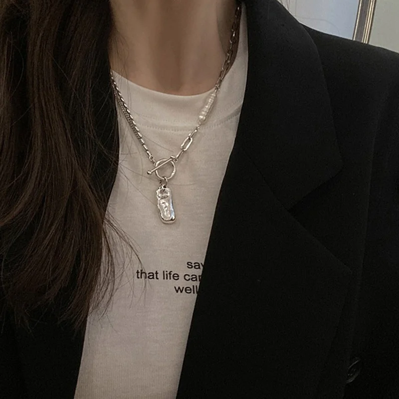 

Персонализированный аксессуар из стерлингового серебра 925 пробы с искусственным жемчугом