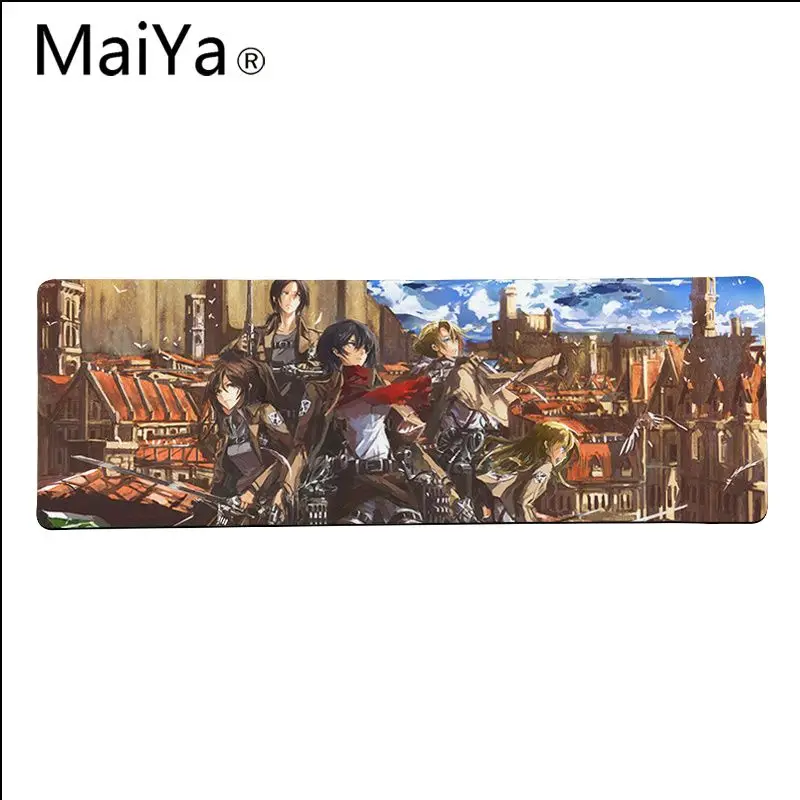 Maiya высокое качество атака на Титанов DIY дизайн игровой с узором коврик для мыши