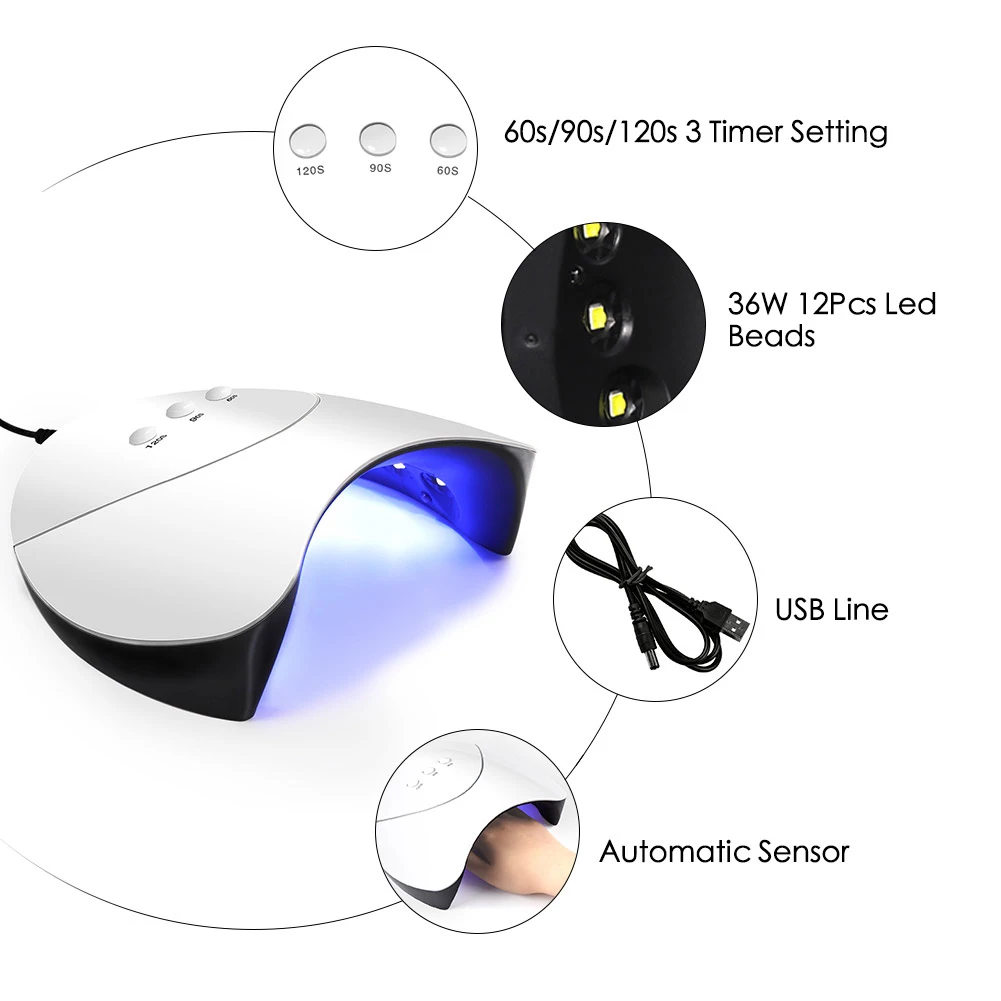 Поли набор УФ гелей поли гель для ногтей маникюрный украшения Nial Польский Набор