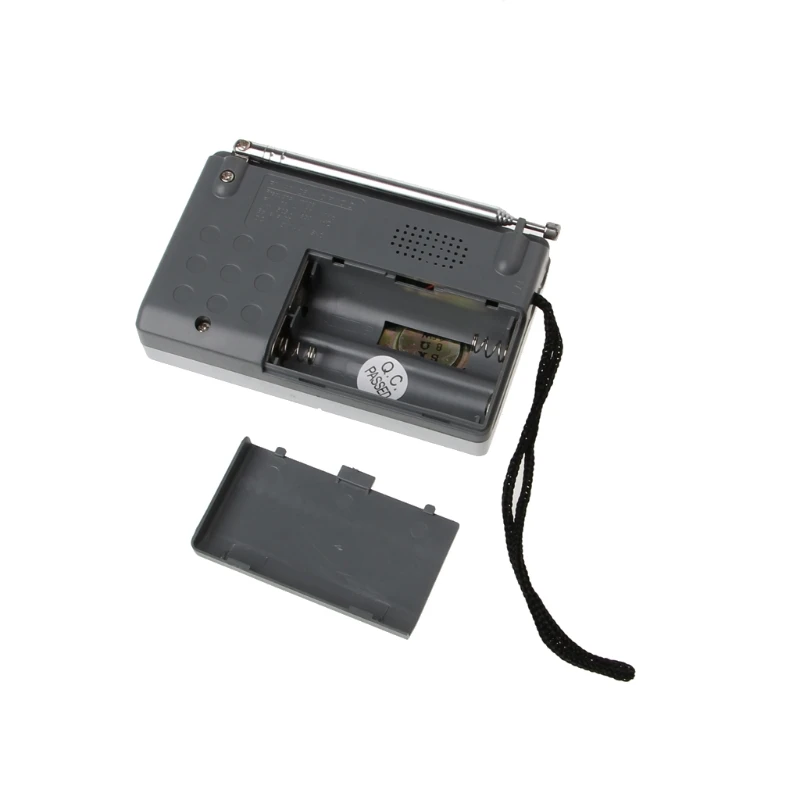BC-R119 Portable Mini Radio 2-Band AM FM World Receiver Retractable Antenna DC 3V | Электроника