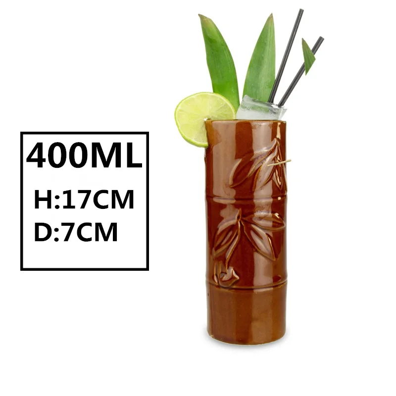 Новые Hawaii Tiki кружки, кружки для коктейлей, пивные кружки для напитков, кружка для вина, керамическая Пасхальная кружка Tiki, кружка 450 мл