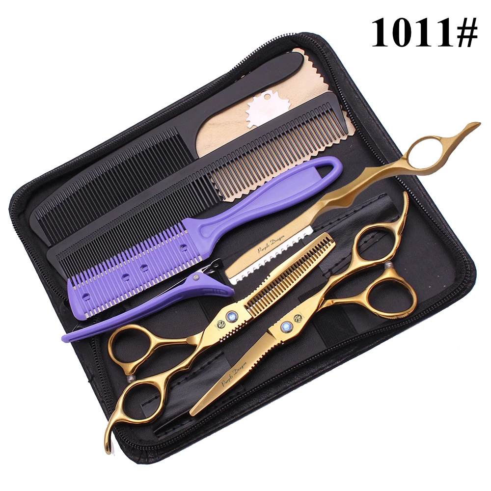 Профессиональные ножницы для волос 6 дюймов из нержавеющей стали 1011