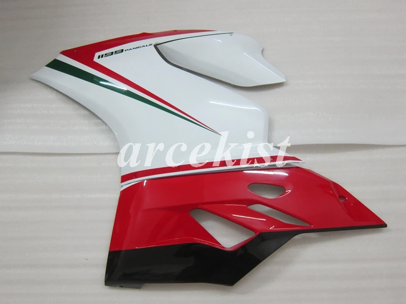 ABS инжектор Полный обтекатели для DUCATI 899 1199 S R Panigale 12 13 14 15 16 899R 1199R 899S 1199 S 2012- Красный Белый Зеленый