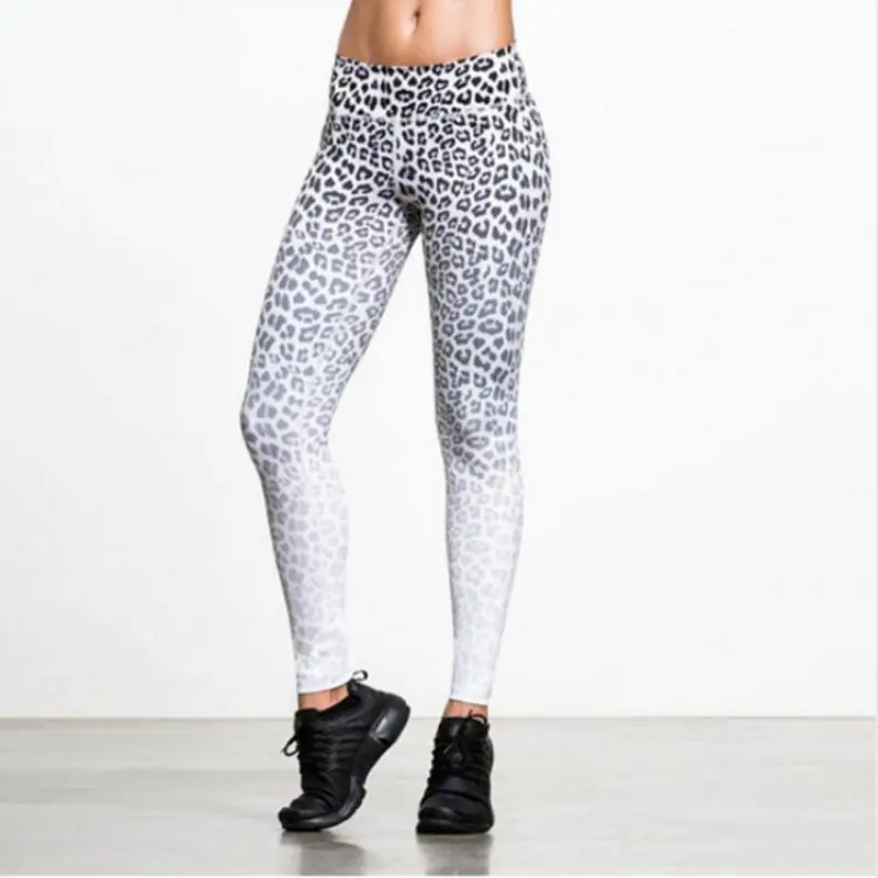 

New sexy fitness tight leopard print sports quick-drying leggings