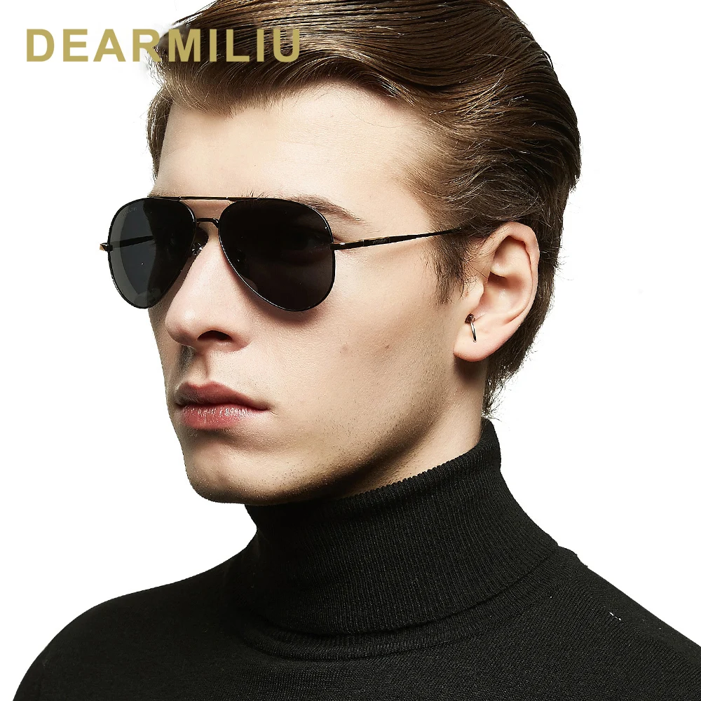 Мужские и женские классические очки DEARMILIU водительские солнцезащитные в оправе
