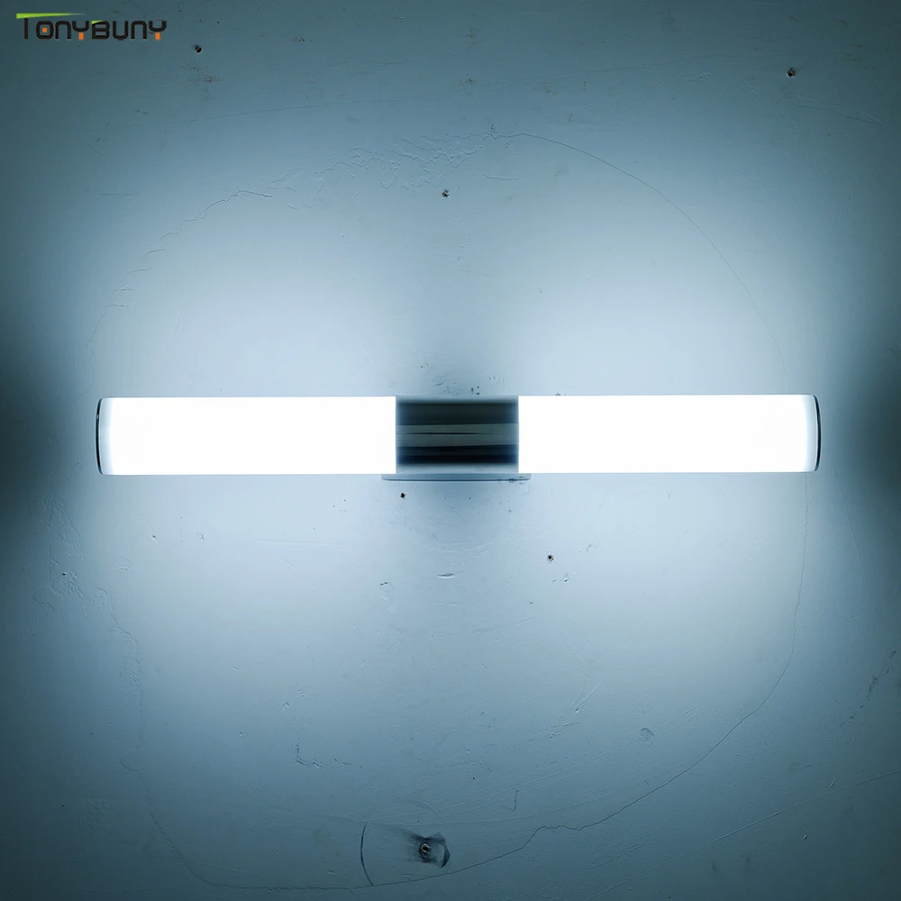 Светодиодный зеркальный светильник 46 см/9 Вт простой косметический настенный