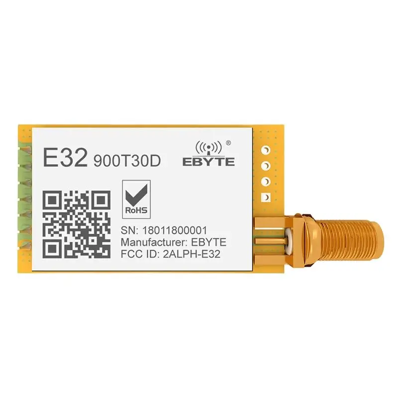 SX1276 модуляция LoRa 30 дБм 868/915 МГц беспроводной последовательный порт передатчика 1