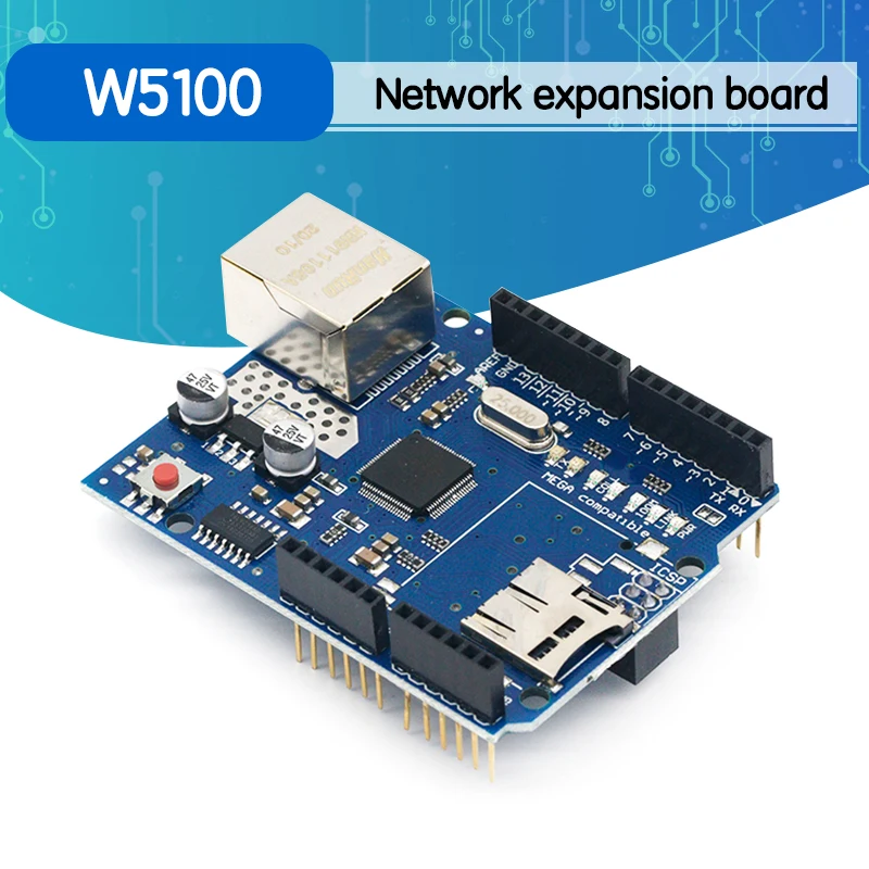 Щит Ethernet щит W5100 R3 UNO Mega 2560 1280 328 UNR макетная плата|Запасные части| |