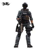 joytoy 118 3 75inches action figure city police single figure anime collection model toy for gift free shipping