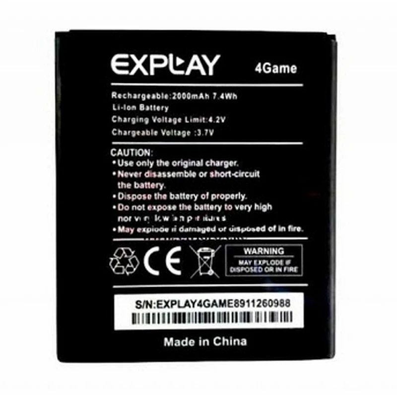 Аккумулятор для Explay 4Game | Мобильные телефоны и аксессуары