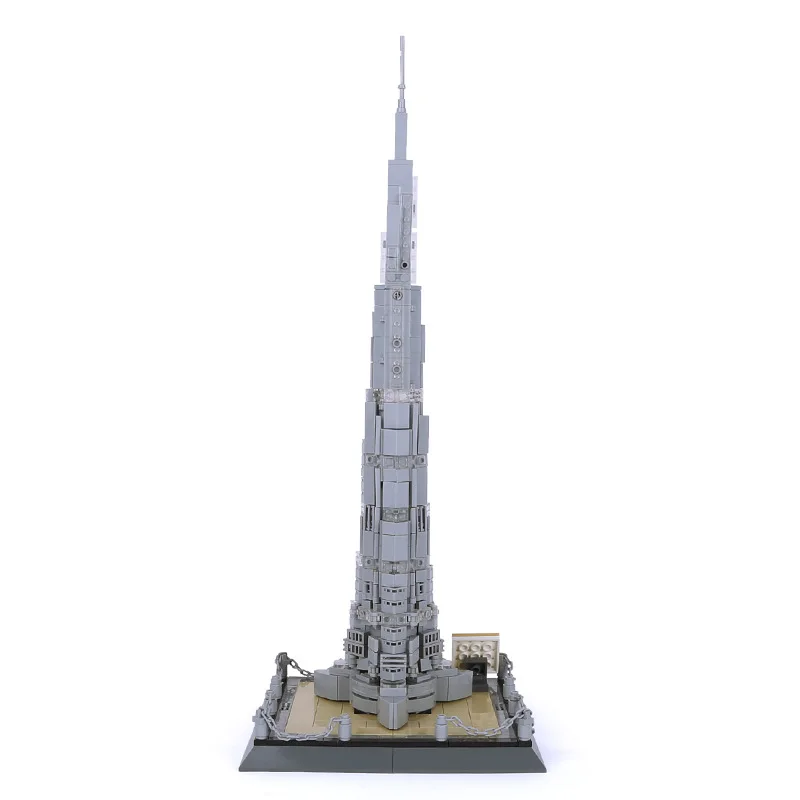 

Mailackers City Building Architecture The Burj Khalifa Tower of Dubai Creator Expert City Street Famous House Bricks Building