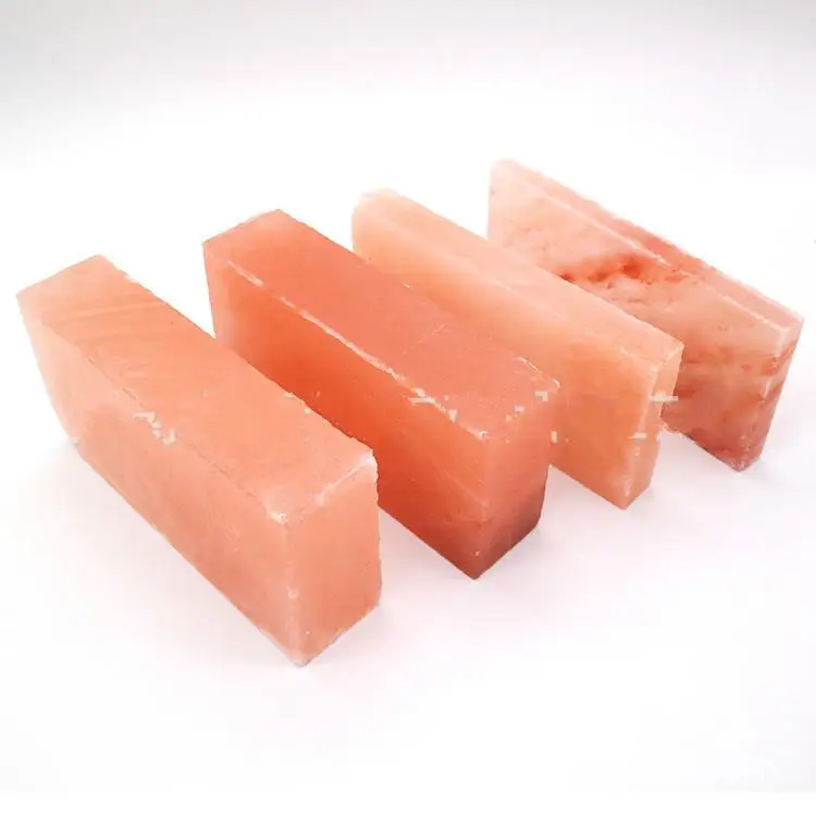 

Crystal rose salt brick Himalayan salt brick Khan steam room material salt plate