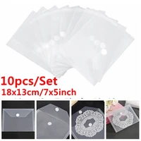 10pcsset new modified 7x5inch pvc plastiv sheet transparent large stampdie storage pockets for dies stamps collection