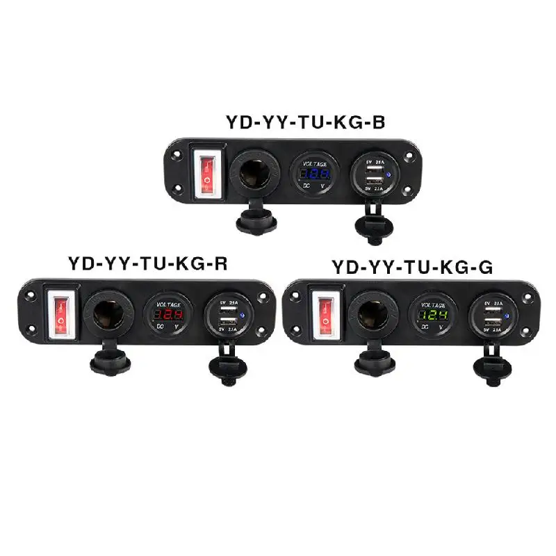 Автомобильное зарядное устройство для телефона 12 В 2 порта USB| |