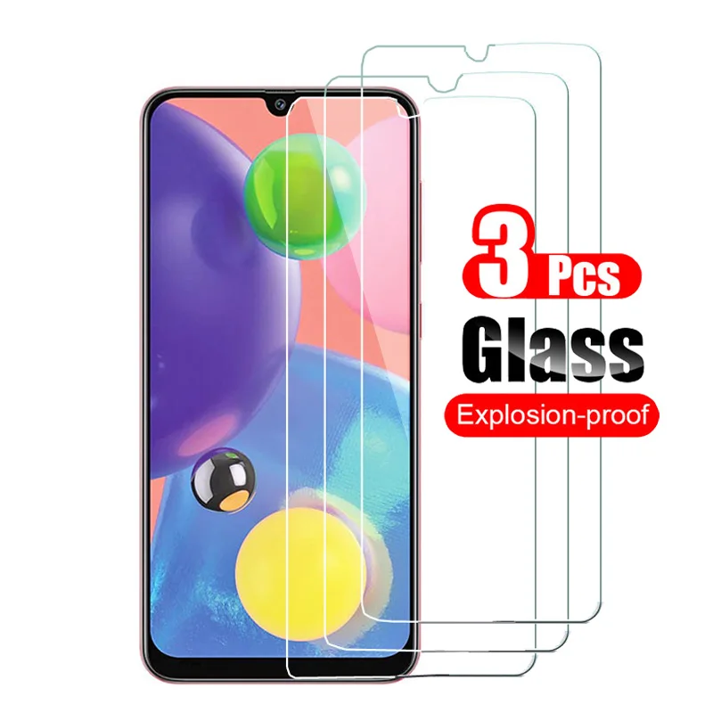 3 шт. Защитное стекло для Samsung Galaxy A70s A707F|Защитные стёкла и плёнки телефонов| |