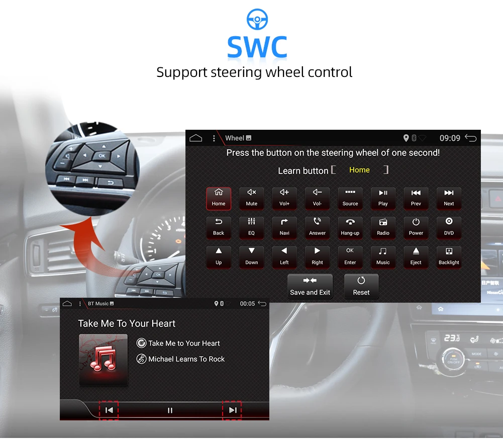 Автомобильный dvd-плеер проигрыватель на Android 10 0 4 Гб ОЗУ 64 ПЗУ с gps Навигатором