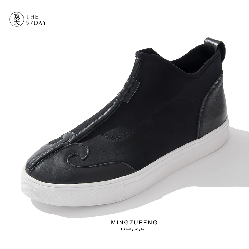 

★Национальный Ветер кожаные строчки спортивные фотообои westward journey на китайской обуви, большие ярды мужская обувь