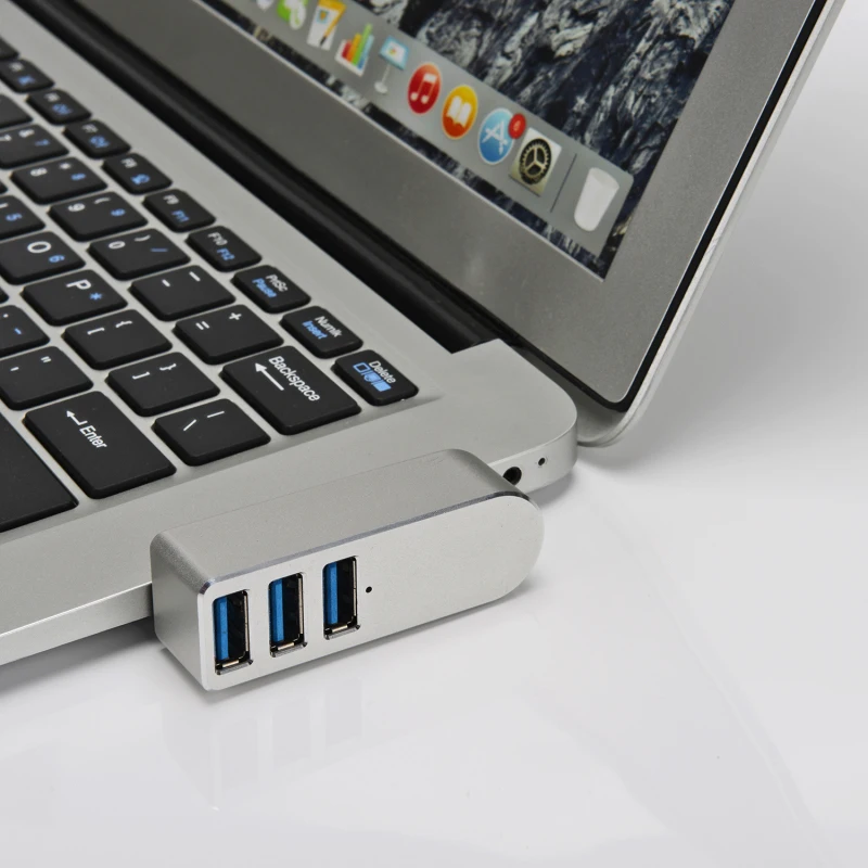 Новый usb хаб USB 3 0 вращающийся 90/180 ° сплиттер адаптер 4 порта скорость мини