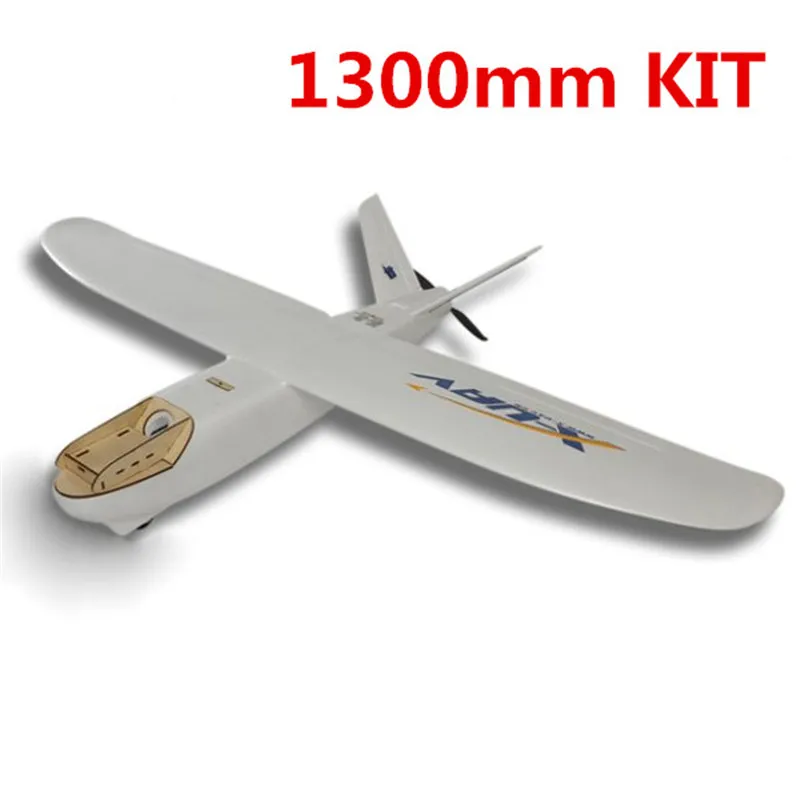 1300mm KIT X-uav Mini Talon EPO 1300 мм/1718 мм V3 размах крыльев V-tail FPV радиоуправляемая модель радиоуправляемый самолет с дистанционным управлением/PNP игрушки для мальчика - Цвет: 1300mm KIT