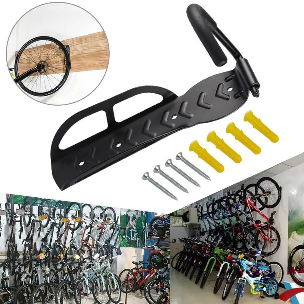 

WH Bike Wall Stand Holder For MTB Road Bike Storage Hook Hanging Fixed M8B7