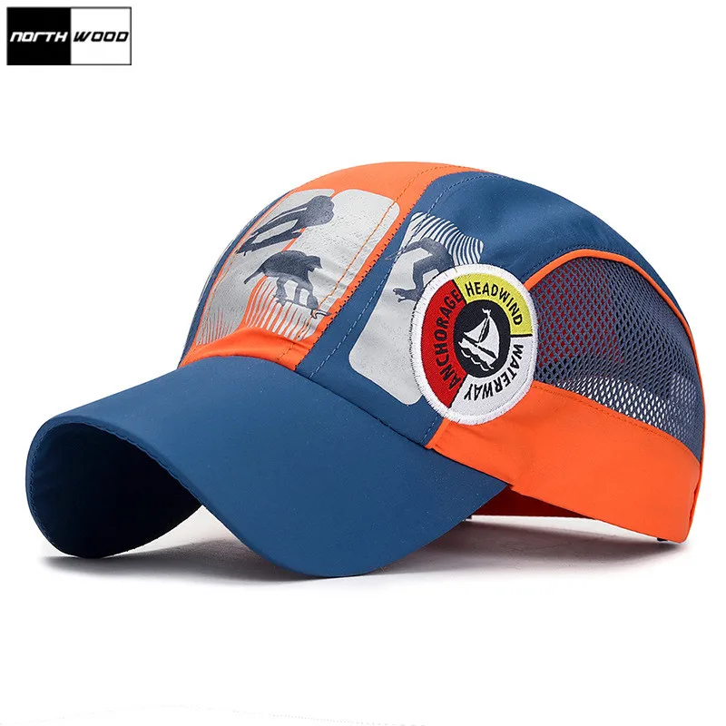 

Snapback Sport Cap Size Girls Hip Fast Dry Children's Sun Hop Boy Hat Summer Outdoor Baseball Mesh 48-54cm NORTHWOOD Hats Kids C