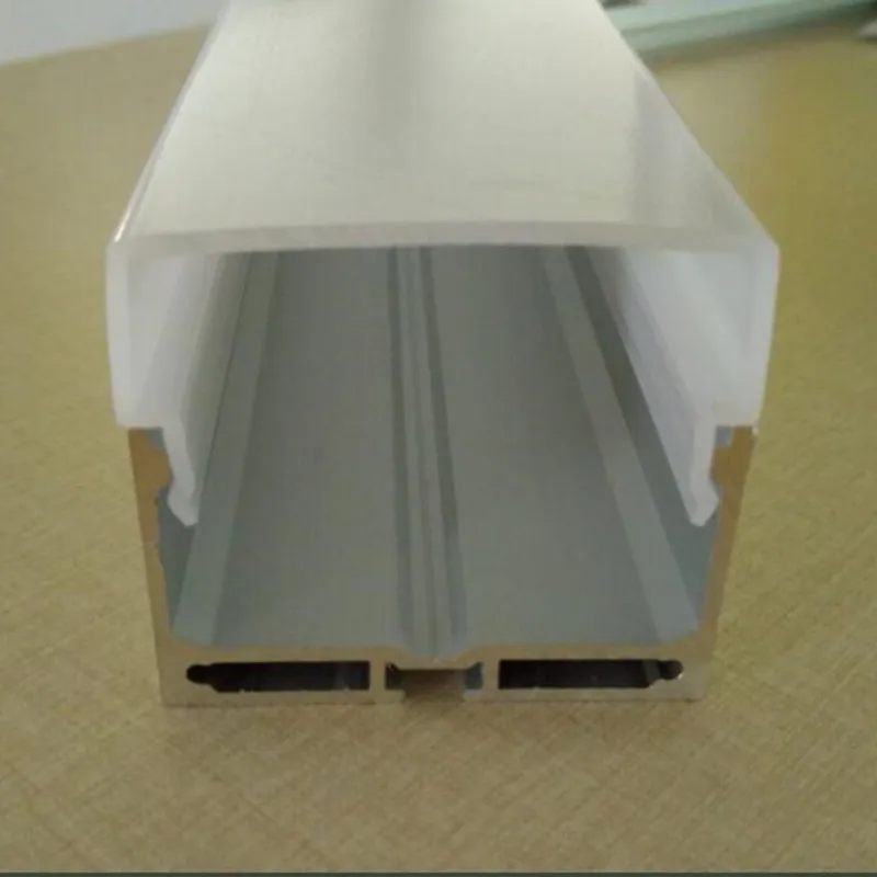 Free Shipping Aluminum and pc diffuser extrusion body material aluminum led profile for strips 2m/pcs 30m/lot | Освещение