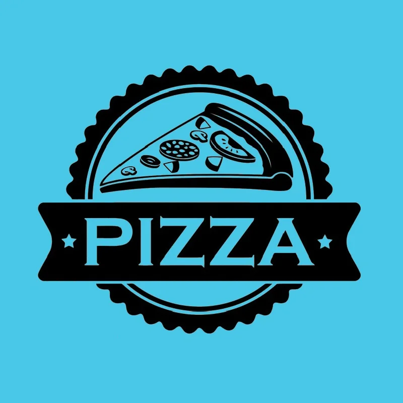 Pizza Food Lettering Quotes Removable Wall Stickers for Kitchen Background Home Decor Vinyl Decals Fast Pizzeria LW351 | Дом и сад