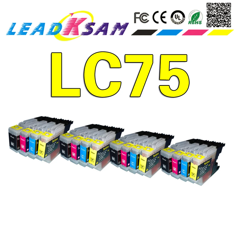 Чернильные картриджи LC12 LC40 LC71 LC73 LC75 LC400 LC1220 LC1240 совместимы с brother MFC J6910CDW