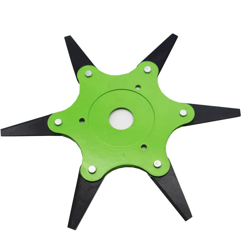 6 стальных лезвий головка для триммера травы щетка резки 65Mn садовый