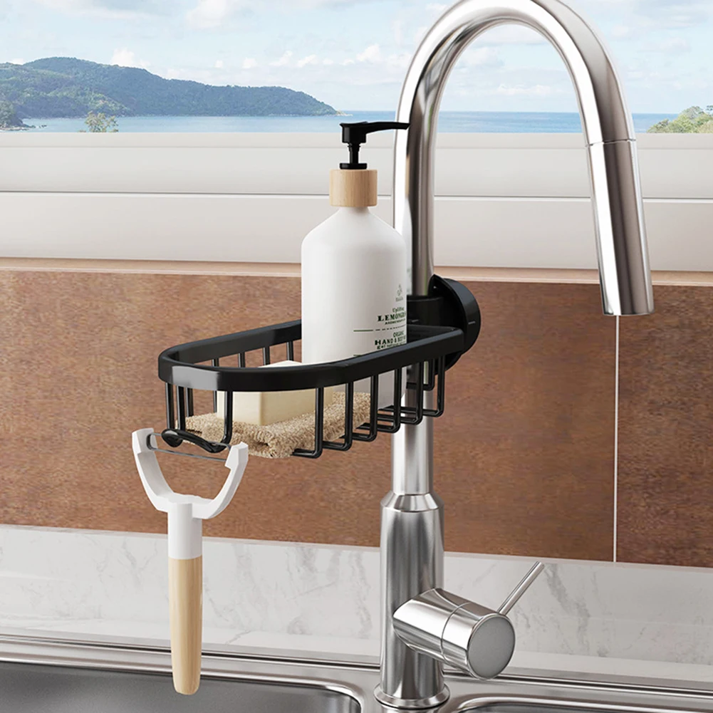 Полка для хранения кухонного смесителя держатель губки мыла | Дом и сад