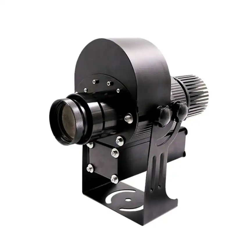 Светодиодный проектор gobo 4 объектива переключение логотипа на заказ 50 Вт |