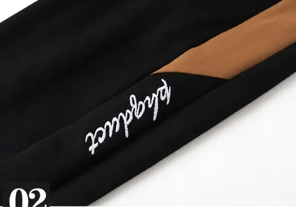 Комплекты осенней одежды для девочек топ с оборками и штаны девочек-подростков