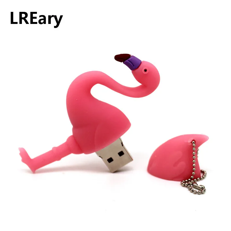 Милый мультфильм Розовая пантера ручка привод Фламинго USB флэш-накопитель 4 ГБ 8 ГБ 16 ГБ 32 ГБ 64 ГБ U диск карта памяти Флешка детские подарки