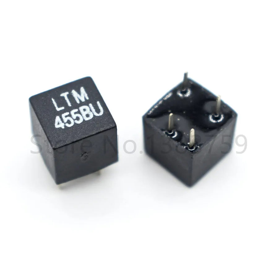 5 шт., фильтр для рации LTM455BU, керамический 2 + 2 455 кГц, 4P 455BU, встроенный