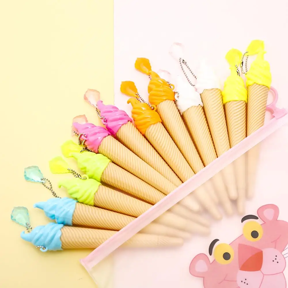 12 шт./компл. Новинка мороженое гелевыми чернилами Еда весело классного школьного