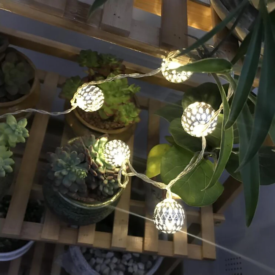 Светодиодная лента в виде марокканского шара декоративный шнурок стиле ИД