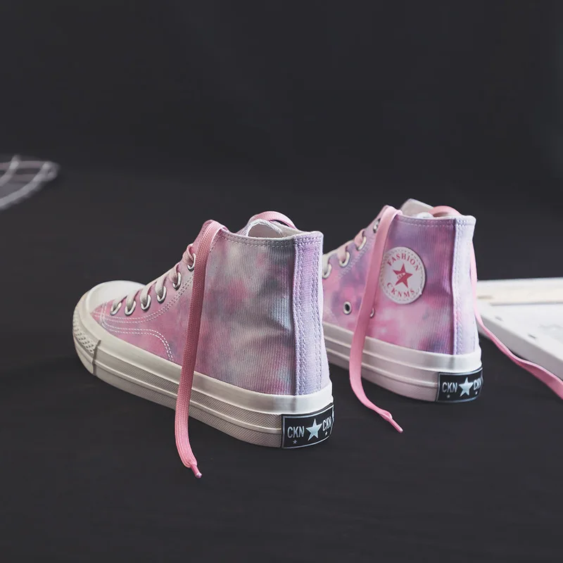 

Women's Canvas Shoes 2020 New Women Sneakers Breathable Flats Women Sneakers Casual Trendy Colors Canvas Women's Vulcanize Shoes