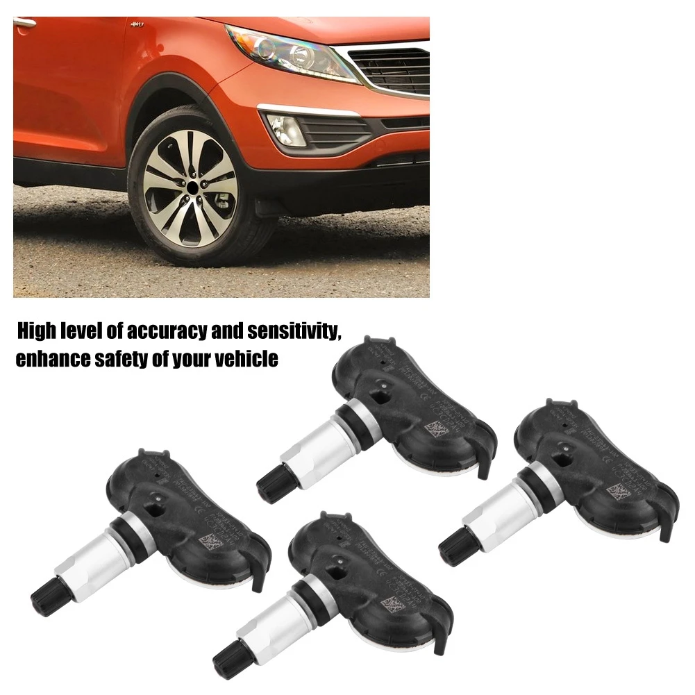 Автомобильный датчик TPMS 4 шт. для Hyundai ix35 2014-2015 (Low-Line) 2010 - 2015 2011 2012 Kia Sportage 52933-2S410