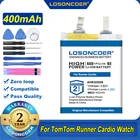100% Оригинальный аккумулятор LOSONCOER AHB322028 400 мАч для кардио-часов TomTom Runner