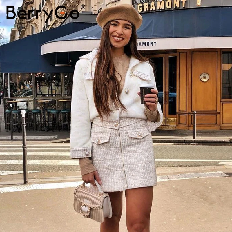 Костюм женский твидовый из двух предметов на осень/зиму|Спортивные костюмы| |