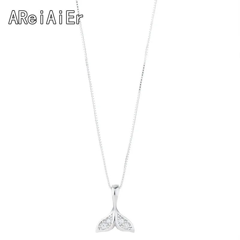 Модное винтажное Золотистое Ожерелье с хвостом русалки для женщин подарок колье