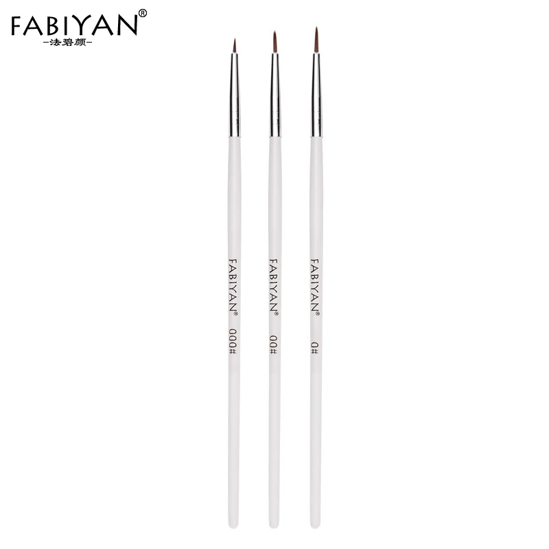 5/7/9 мм кисть для рисования на ногтях французская искусственная Цветочная сетка