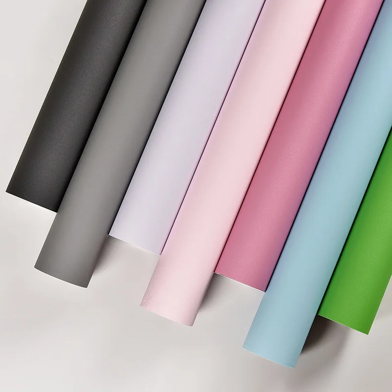 Наклейки на стену 5 м одноцветные матовые виниловые самоклеющиеся обои Сделай